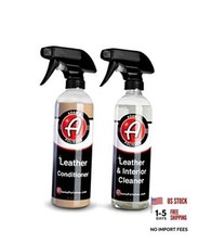 Leather Care Kit - Leather Cleaner  Conditioner Car 16 Fl Oz Pack of 2 