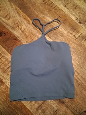Lululemon Align T-Strap Tank Top Light Support A/B Cup Active Workout Crop Top