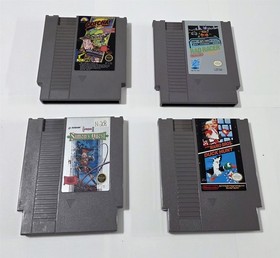 B-69 VINTAGE NINTENDO NES CASTLEVANIA II RAD RACER GOTCHA MARIO / DUCK HUNT