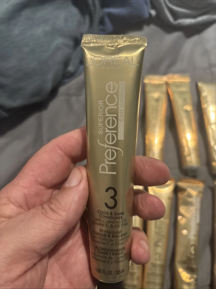 Lot Of 20 Loreal Superior Preference 3 Conditioner Color & Shine Protect READ - Image 3 of 4