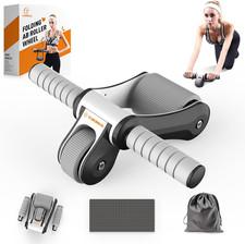 Ab Roller Wheel for Men and Women, Portable Foldable Ab Wheel Roller for Core Wo
