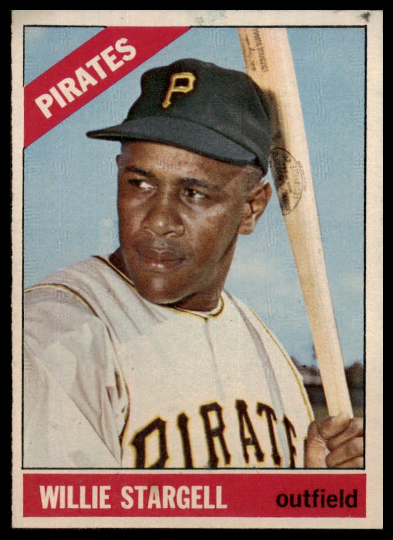 1966 Topps Set Break Willie Stargell #255 Ex-ExMint Combine Shipping