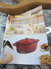 PXXO Green Enameled Cast Iron Pot