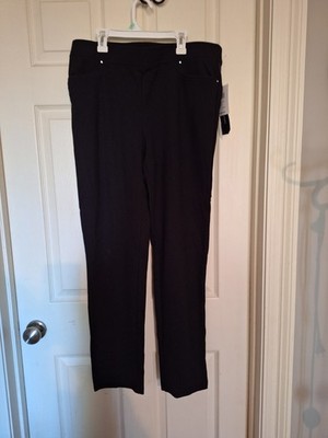 Women's 89th & Madison Dress Pants & Knit Leopard Top, LG NWT..GREAT FOR EASTER