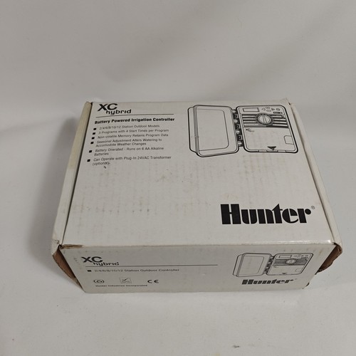 Controlador de riego interior/exterior HUNTER XC HYBRID XCH-400 4 estaciones - Imagen 9 de 10