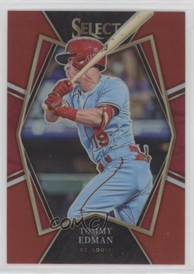 2022 Panini Select Premier Level Red Prizm 4/199 Tommy Edman #140 zk7