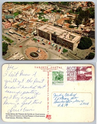 Palacio De Cortes Cuernavaca Mexico Postcard