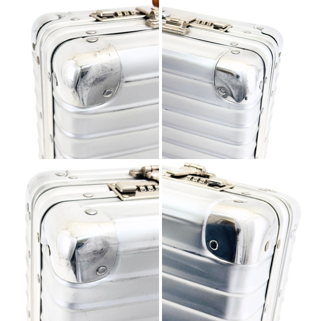 Rimowa Classic Flight 24L Leather Handle Aluminum Attache