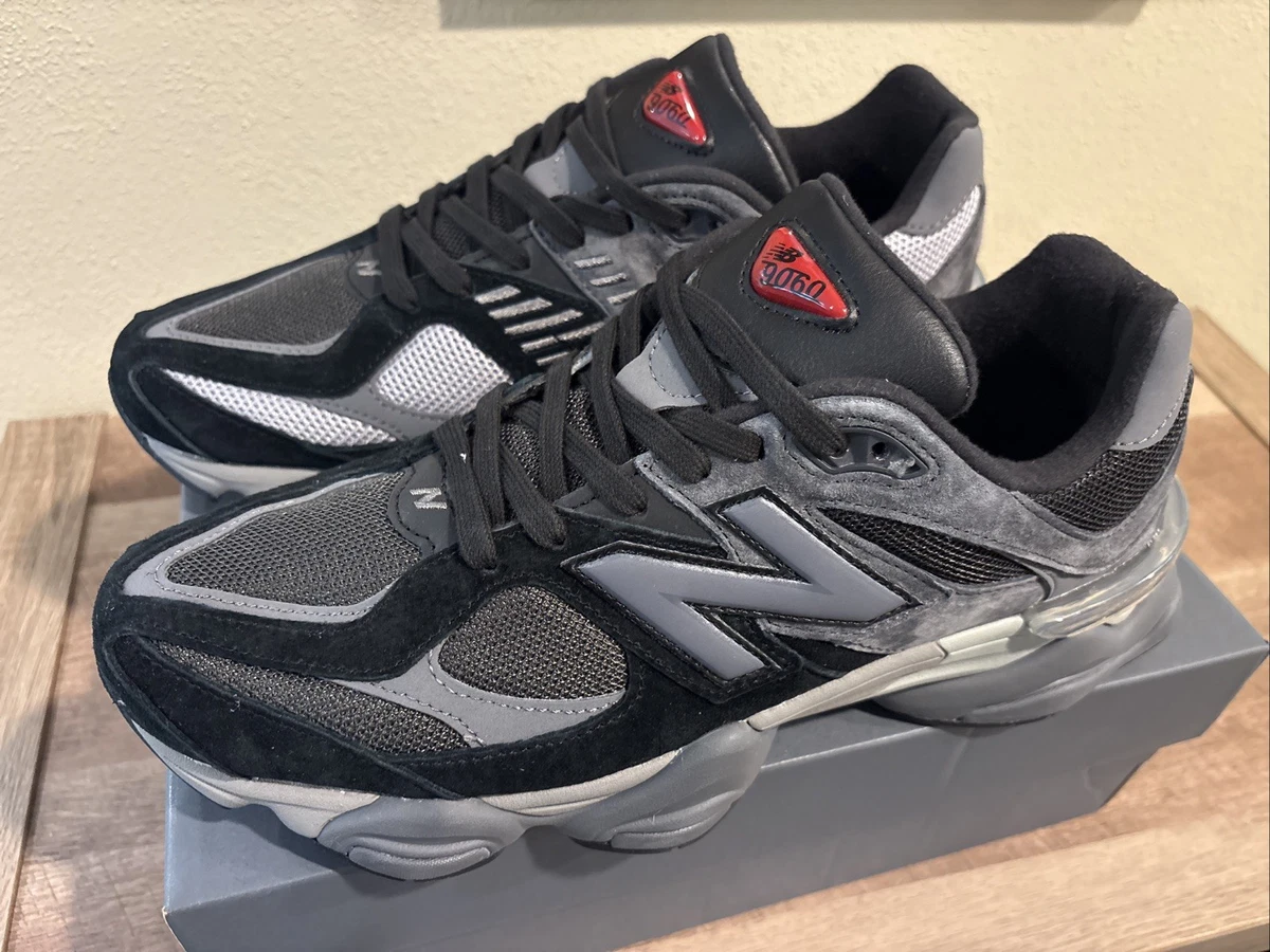 NEW BALANCE 9060 BLACK/GREY # U9060BLK US MENS SIZE 6.5 ( WOMEN 8 ) NEW BALANCE 9060 U9060BLB - Shiekh main image 2