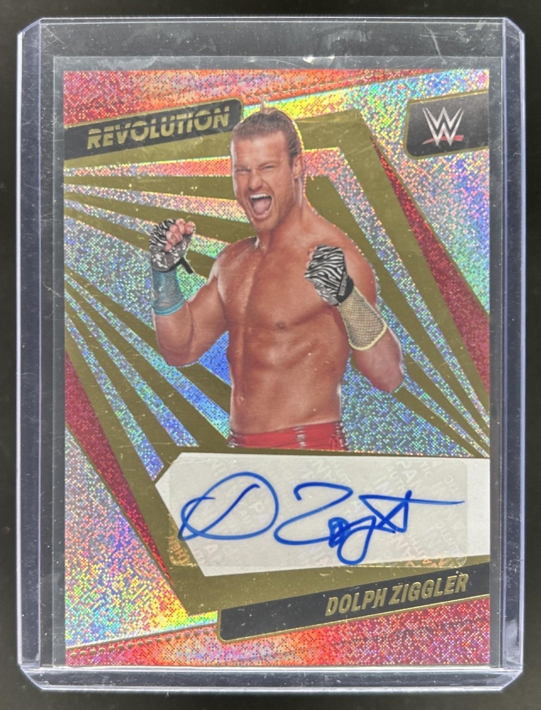2022 Panini Revolution WWE Dolph Ziggler Auto Autograph #AG-DZG