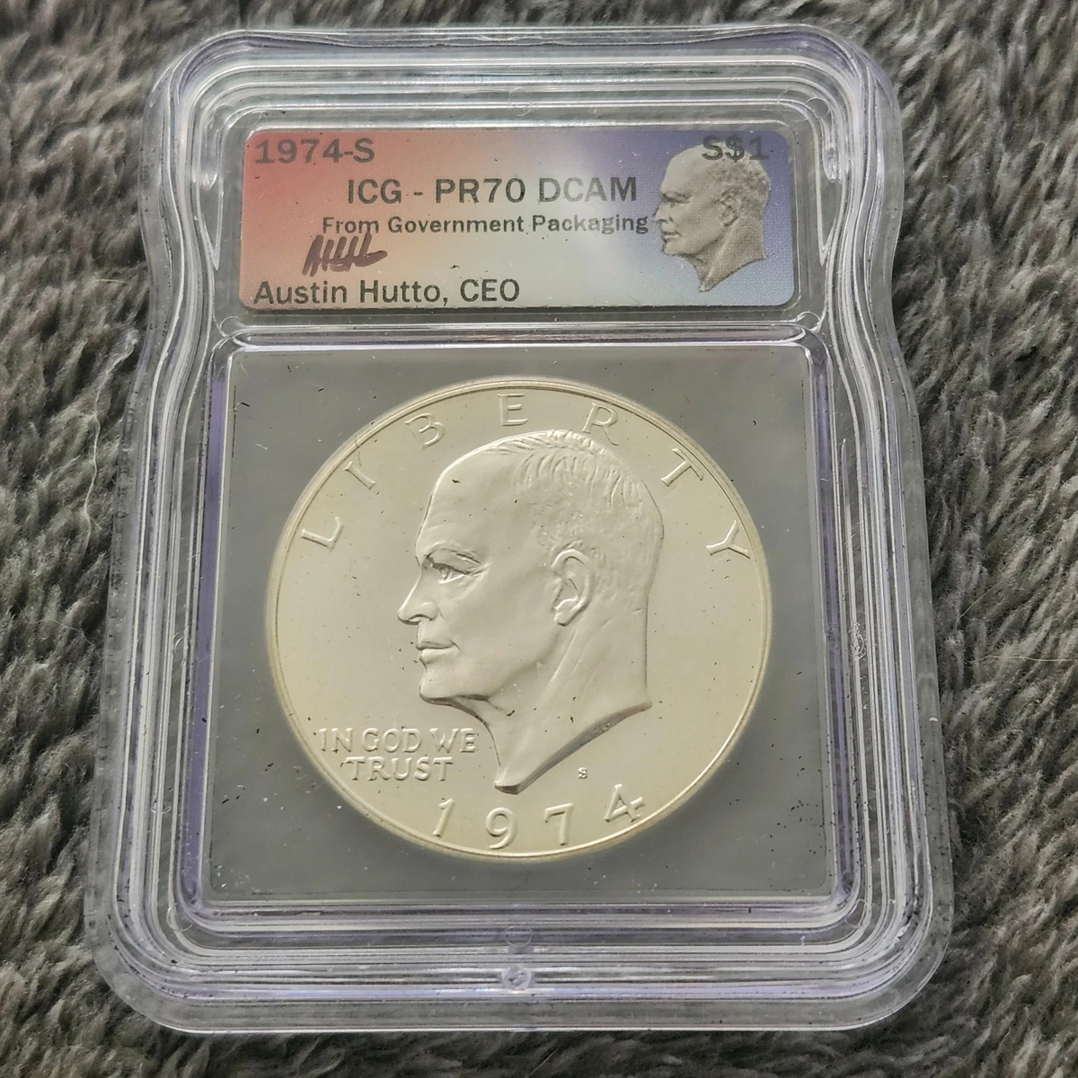 ICG 1974 Eisenhower Dollars (1971-1978) for sale | eBay