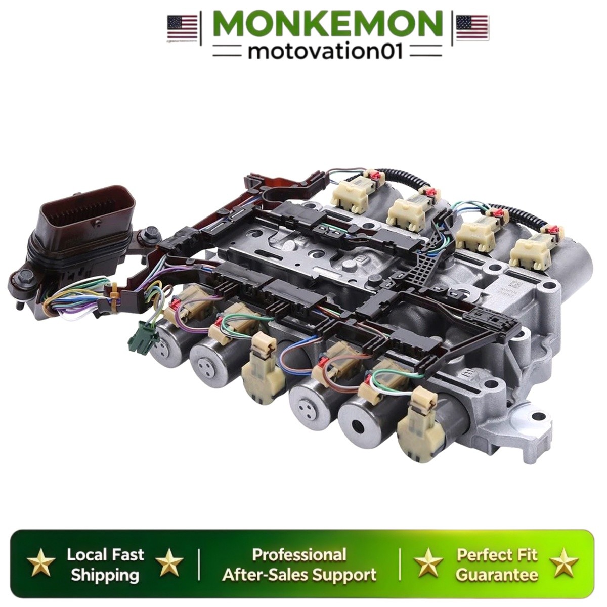 TRANSMISSION VALVE BODY WITH SOLENOIDS FITS FOR GM 9T45 9T50 9T60 9T65 FAST SHIP