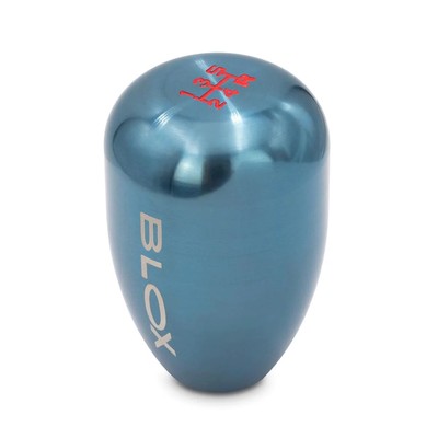 BLOX Racing for 6-Speed Billet Shift Knob - Torch Blue 10x1.5mm