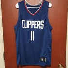 Los Angeles Clippers NBA John Wall #11 Blue Basketball Jersey size L  — photo 1
