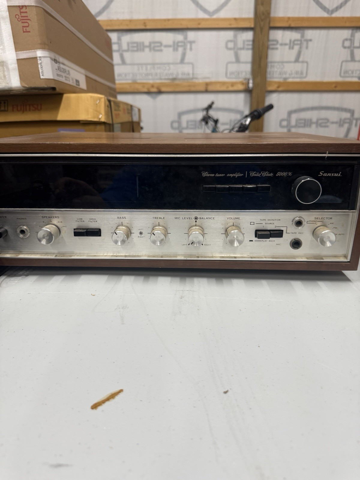 Sansui 5000X vintage audio equipment - eBay listing photo 3