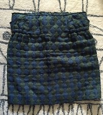 Chic 900 MARNI Mod Green textured skirt Size 44