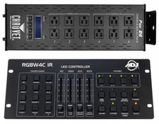 Chauvet Pro-d6 6 Ch 20a Dmx-512 Dimmer Switch Pack + Dmx Controller