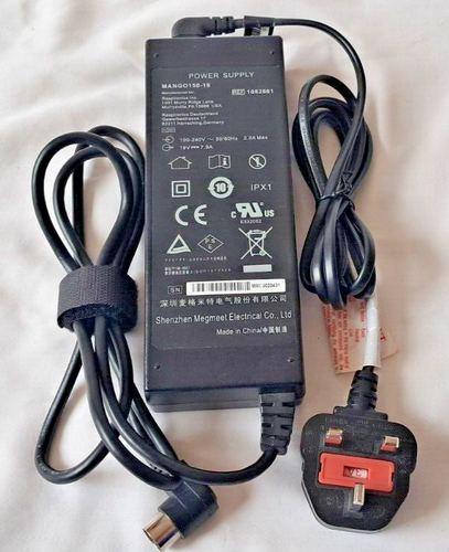 Mindray M9 19V AC Adapter Power Supply for Ultrasound Machine MANGO150-19 - Afbeelding 2 van 11
