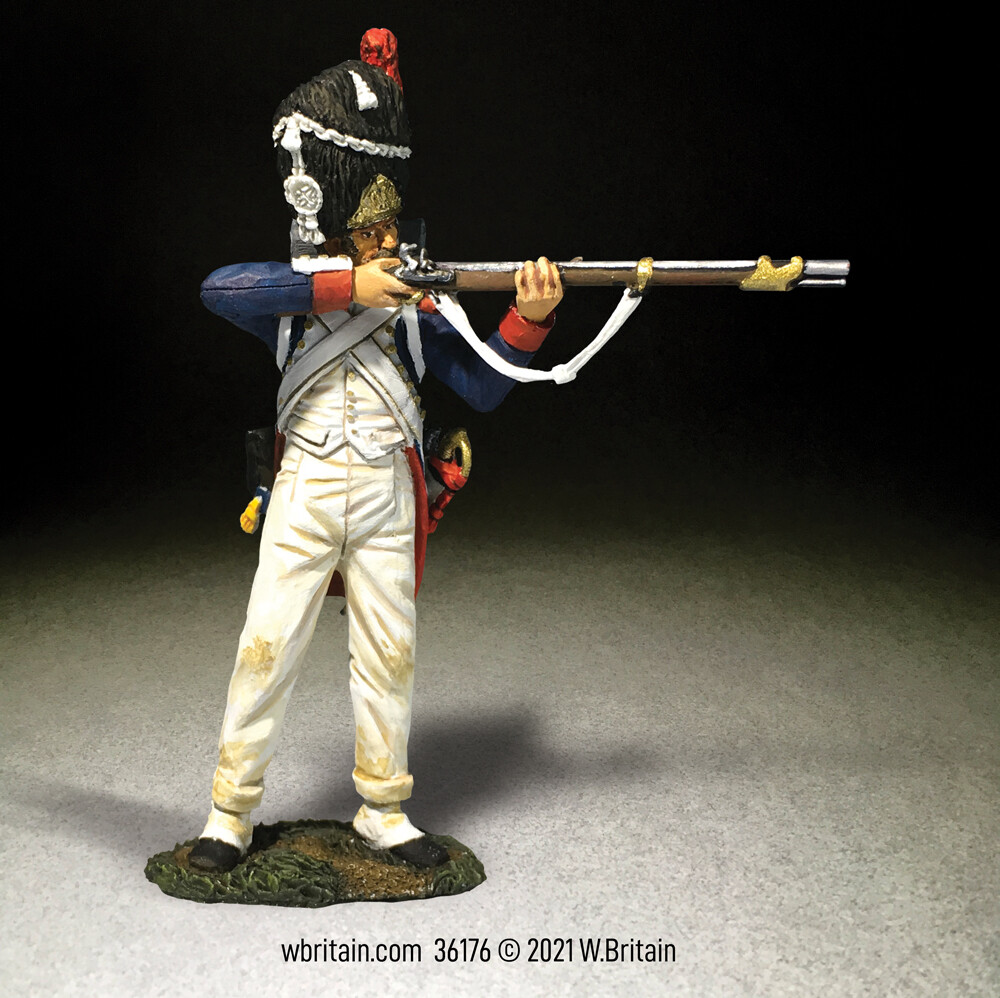 BRITAINS SOLDIERS 36176 - French Imperial Guard 3rd Rank Standing Firing