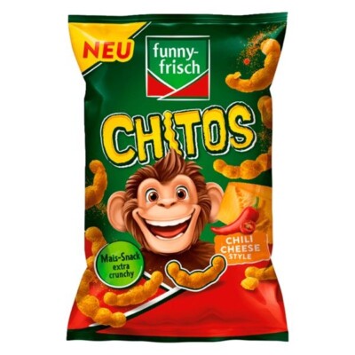 funny-frisch Chitos Chili Cheese Style 80g Beutel 16er Pack (16x80 g)