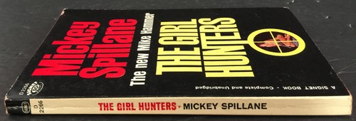 The Girl Hunters by Mickey Spillane, Signet 1963 Paperback - Imagen 3 de 5