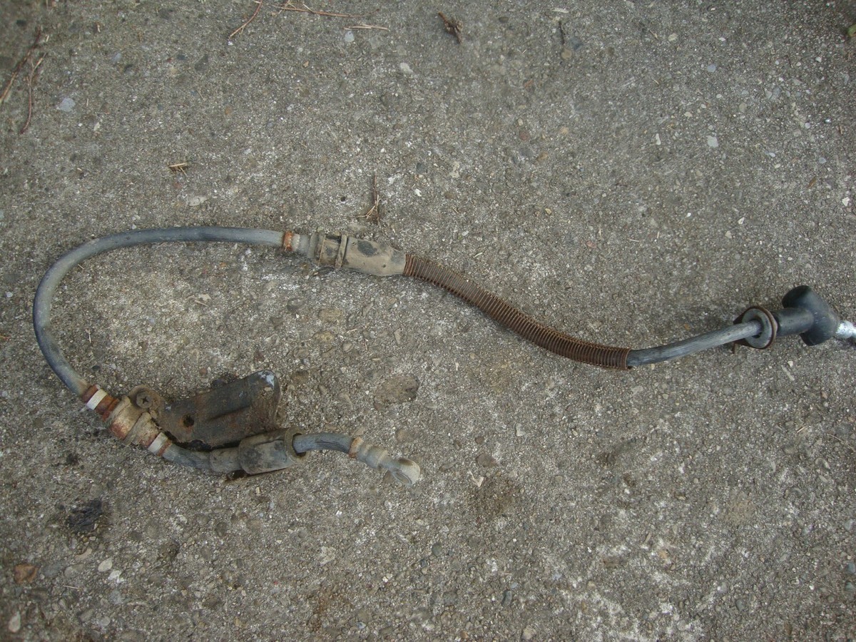 1976 Suzuki GT500 FRONT BRAKE LINE ASSEMBLY w Splitter T500 75 