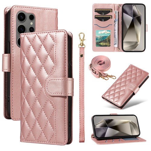 Für Samsung Galaxy A55 A56 A54 A36 A16 Handyhülle Schutz Cover Klapphülle Magnet - Bild 10 von 119