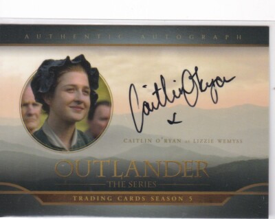 Outlander Season 5 Cryptozoic Authentic Autograph CO Caitlin O'Ryan As Lizzie