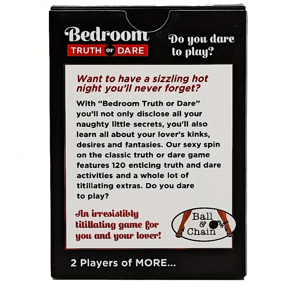 Adults Bedroom Truth Or Dare Cards Game Hot Games Couples Playing Cards - Image 4 of 4