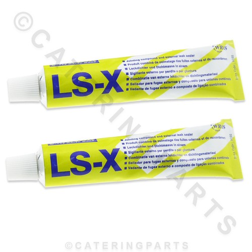 FERNOX SILICONE LEAK SEALER JOINTING COMPOUND SEALANT PASTE PACK OF 2