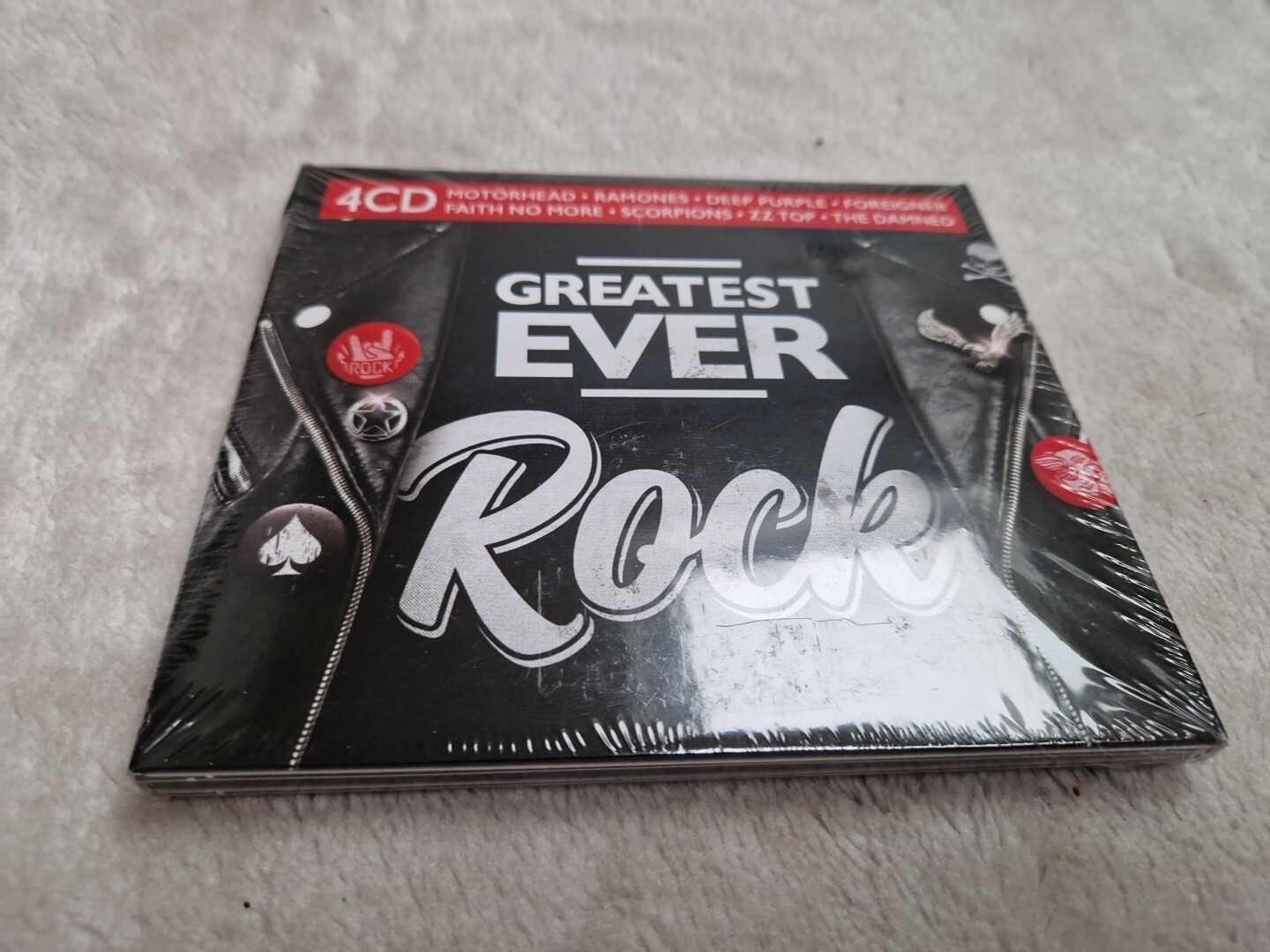 CD ALBUM - NEW & SEALED - GREATEST EVER ROCK - VARIOUS ARTISTS