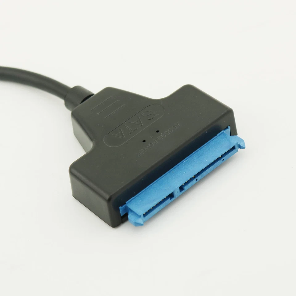 USB 3.1 Type-C Male To SATA 22 Pin Adapter Cable 2.5" External Hard Disk Drive - Image 4 of 4