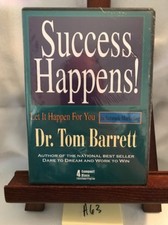 Success Happens 4 CD Set: Dr. Tom Barrett Educational Program NEW! FREE SHIPPING
