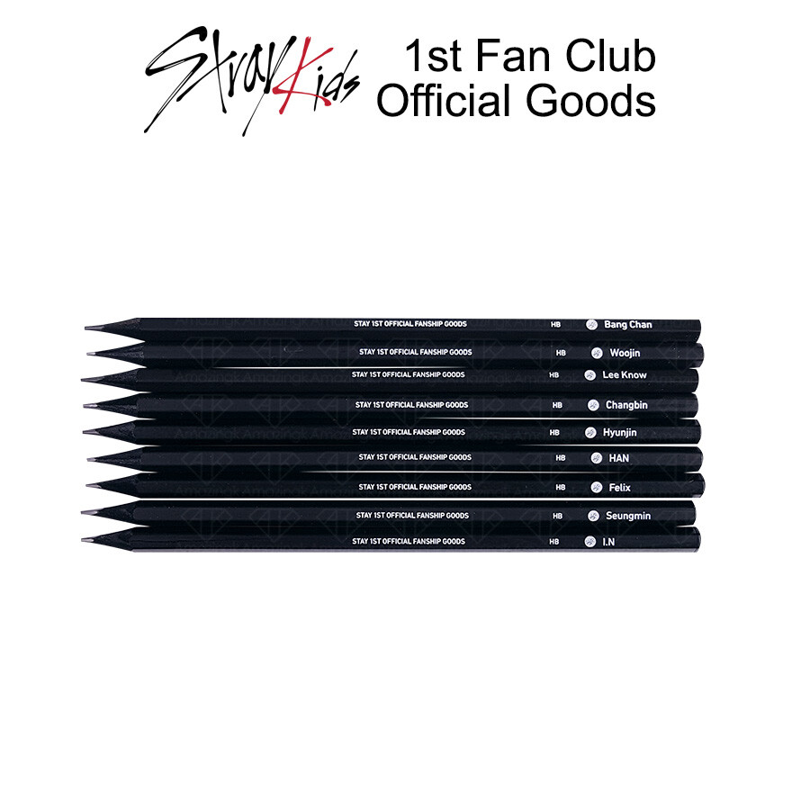 STRAY KIDS 1st Fan Club Official Goods Pencil | eBay