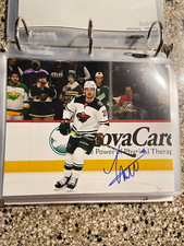 Brandon Duhaime Signed Autographed Minnesota Wild 8X10 Photo