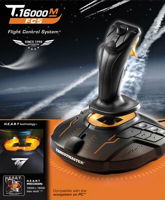 Brand New Thrustmaster T16000M FCS Joystick Flight Simulator Controller