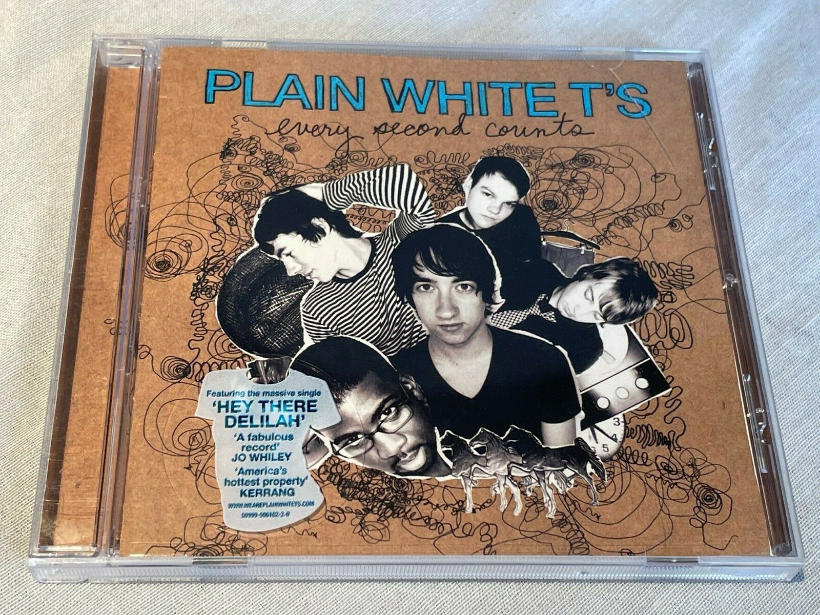 Plain White T's - Every Second Counts - CD Album - 2007 Hollywood Records