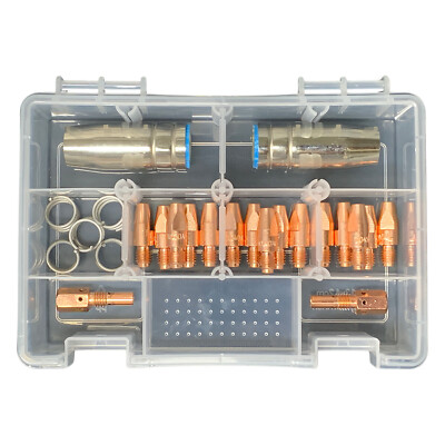 Aluminum MIG Torch Consumable Kit - Compatible w/ Prospot Blue Handle