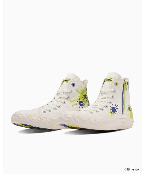 Converse Splatoon 3 All Star Chuck Taylor White sneakers Nintendo 