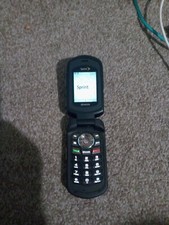 Kyocera DuraMax E4255 - Black Sprint PTT 3G Rugged GPS Flip Camera F/reset