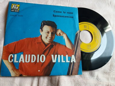 CLAUDIO VILLA WHEN TEO D'AMORE SOLO CIAO ITALY 45 7'' NEUWERTIG