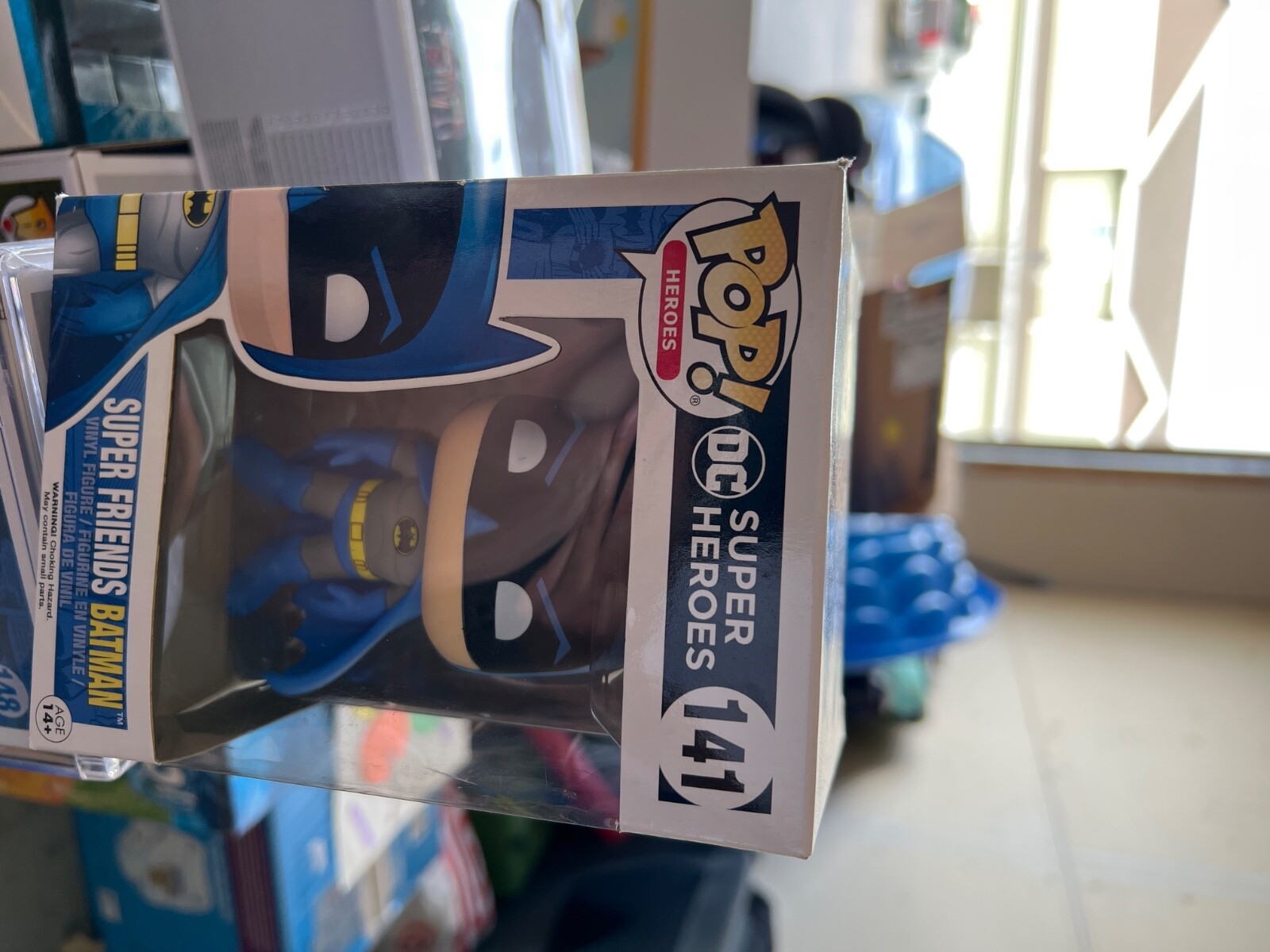 Funko Pop! Figura De Vinilo Dc Super Heroes Batman #141 Bobble-Head Super Friends