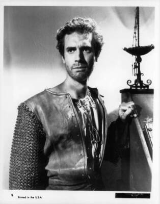 Bradford Dillman publicity portrait for the film Francis Of Assisi- Old Photo