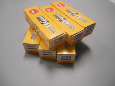 NOS NGK Motorcycle Sparkplugs Spark Plugs DR8EA 7162 Qty 6