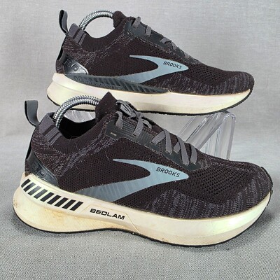 Brooks Bedlam 3 Womens Size 5.5 Running Shoes Black Gray Athletic Trainer