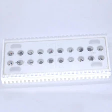 Dental orthodontic bracket standard roth 0.022" 345 hooks sandblasted 50 kits