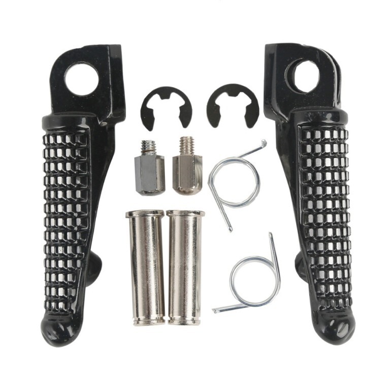 Repose-pieds conducteur complet avec supports Kawasaki ZX-6R 2003 à 2013 moto