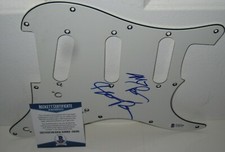 JAMES BROWN SIGNED GUITAR GUARD ROCK AUTOGRAPH GODFATHER OF SOUL BECKETT COA