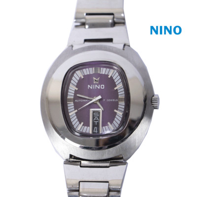 NINO Swiss Made Automatic Winding Watch with AS 1903 Movement for Men.