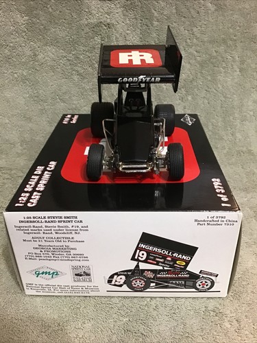 1998 GMP STEVIE SMITH #19 Ingersoll-Rand SPRINT Dirt 1/25 Diecast #/3792 - Picture 2 of 10